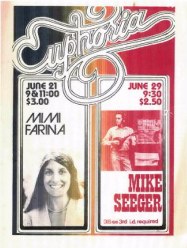 Mimi, west coast tour, late 70s - Portland, Oregon