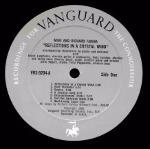 VRS-9024 Reflections, 1st pressing, original mono label