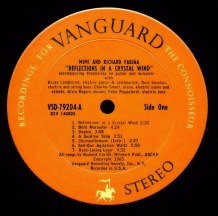 VSD-79204 Reflections, 1st label