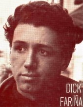 Dick Farina - Been down so long photo session, NYC - photo by David Gahr; used on Singer Songwriter Project